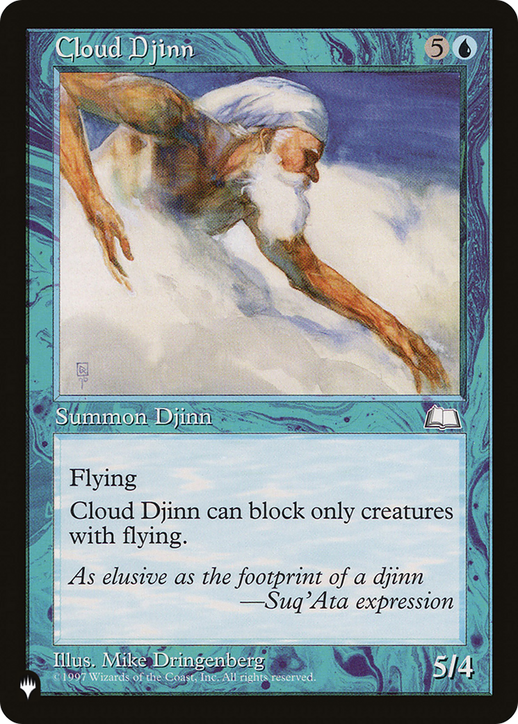 Cloud Djinn [The List Reprints] | Dumpster Cat Games