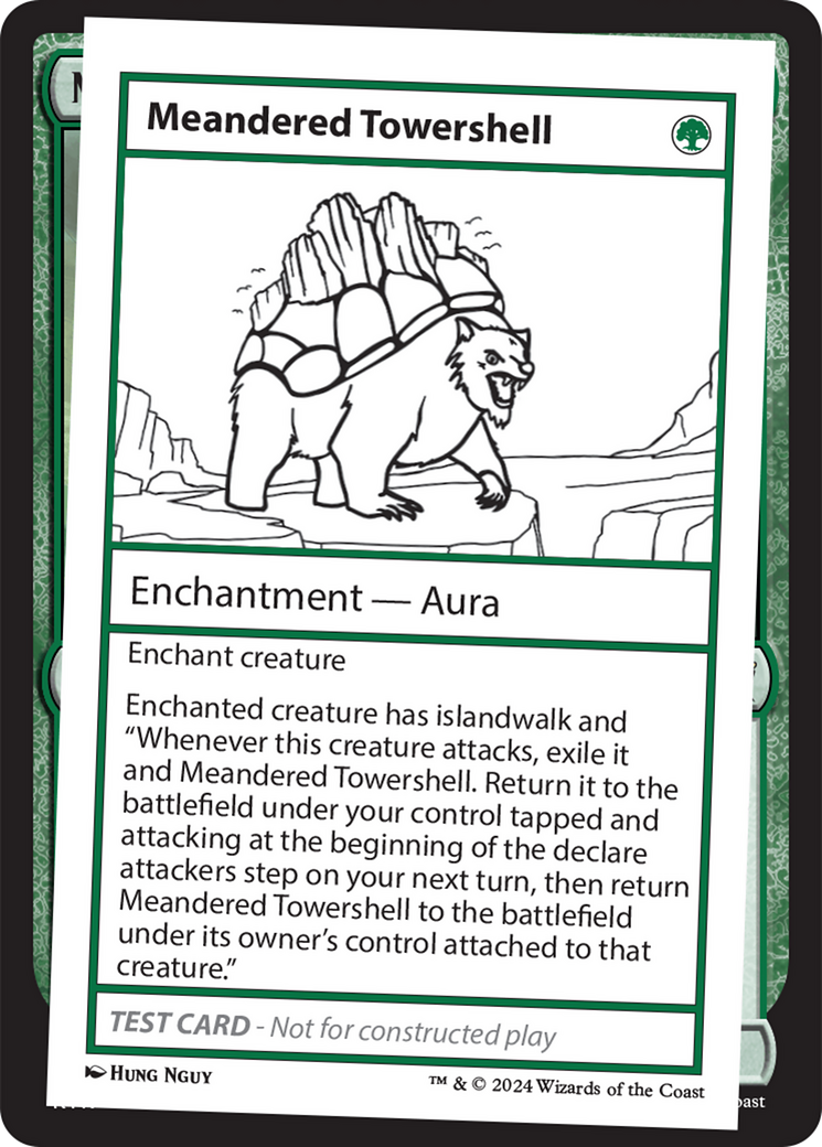 Meandered Towershell [Mystery Booster 2 Playtest Cards] | Dumpster Cat Games