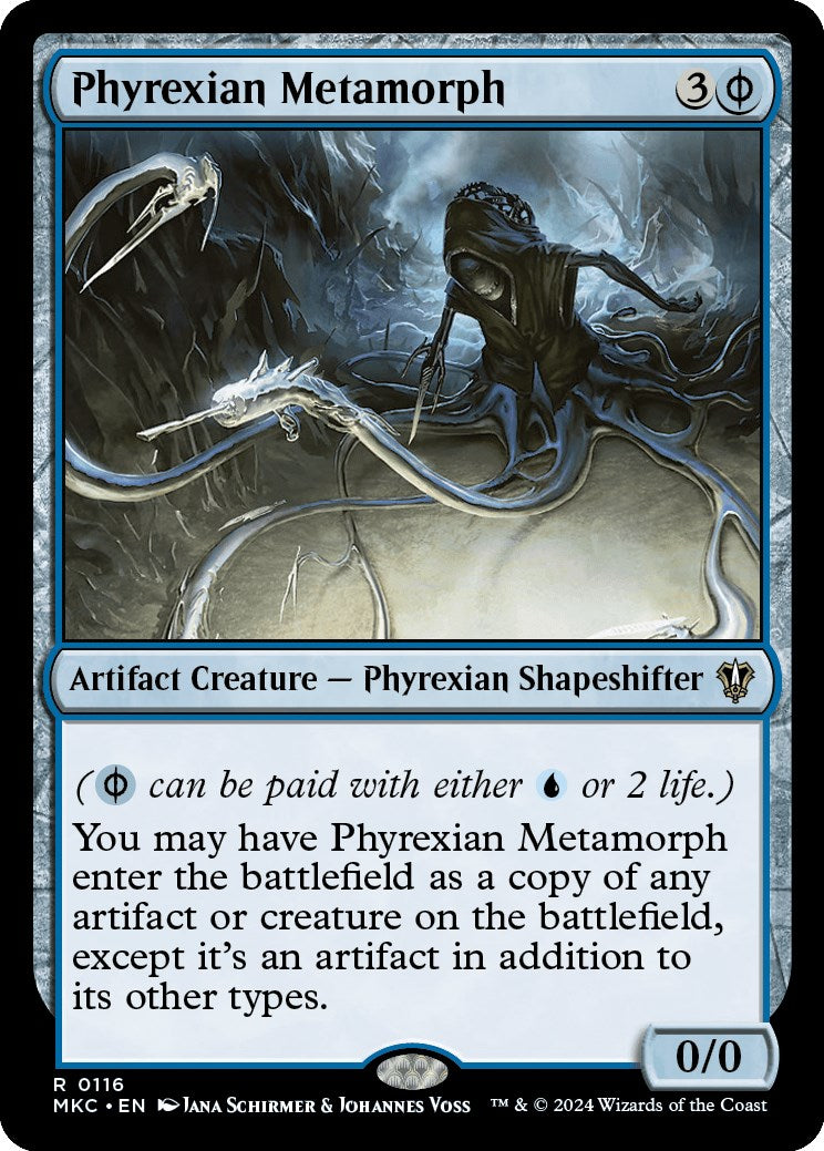 Phyrexian Metamorph [Murders at Karlov Manor Commander] | Dumpster Cat Games