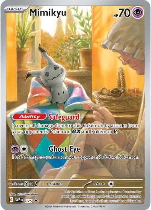 Mimikyu (SVP075) [Scarlet & Violet: Black Star Promos] | Dumpster Cat Games