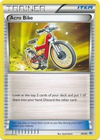 Acro Bike (20/30) [XY: Trainer Kit 2 - Latios] | Dumpster Cat Games