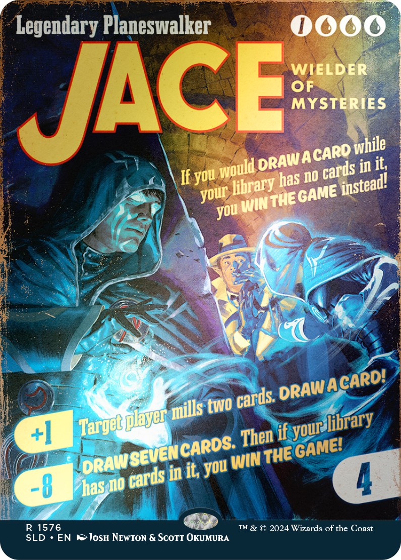 Jace, Wielder of Mysteries (Rainbow Foil) [Secret Lair Drop Series] | Dumpster Cat Games