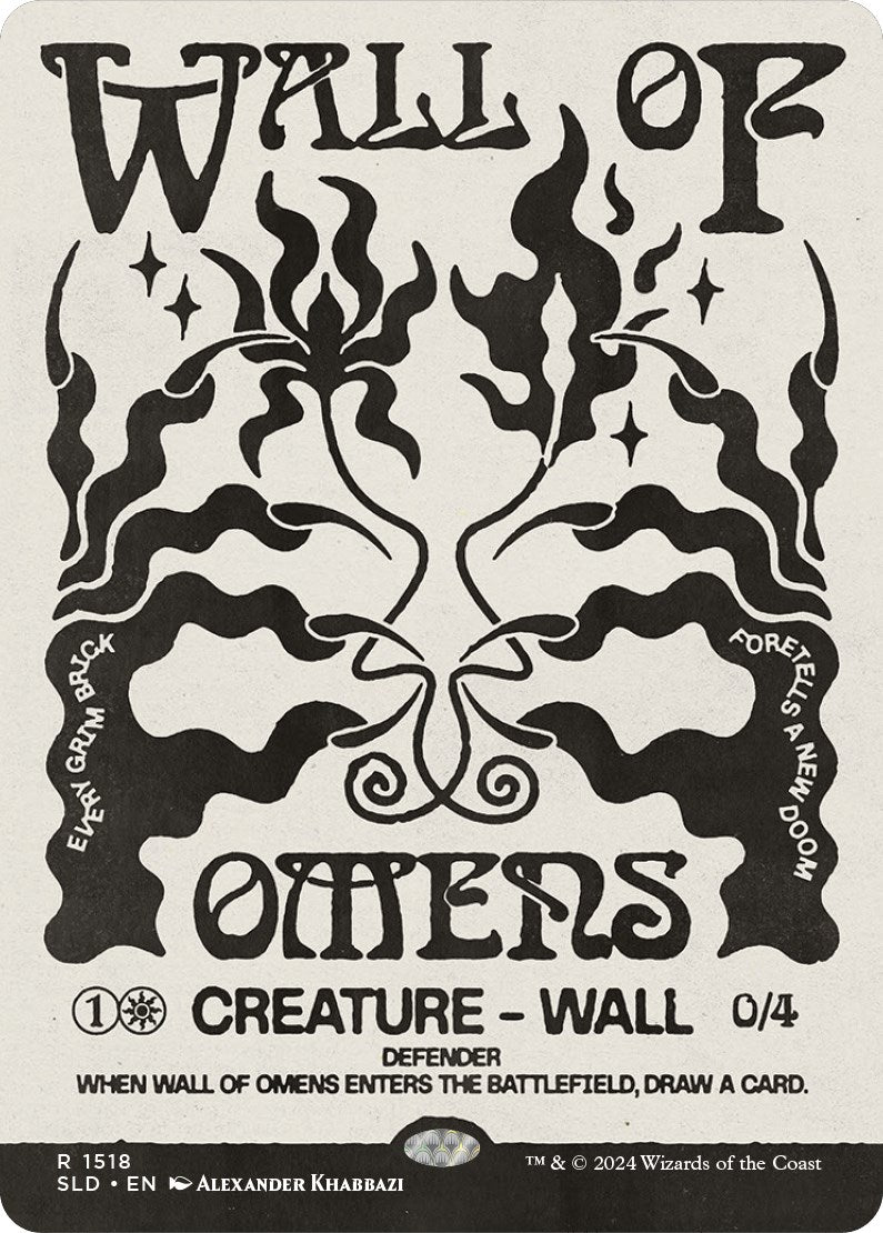 Wall of Omens [Secret Lair Drop Series] | Dumpster Cat Games