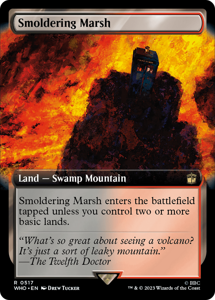 Smoldering Marsh (Extended Art) [Doctor Who] | Dumpster Cat Games