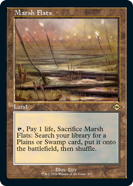 Marsh Flats (Retro Foil Etched) [Modern Horizons 2] | Dumpster Cat Games