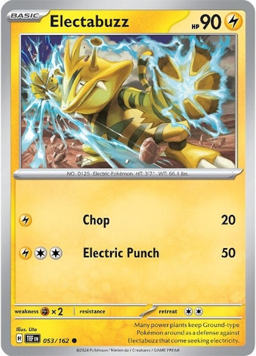 Electabuzz (053/162) [Scarlet & Violet: Temporal Forces] | Dumpster Cat Games