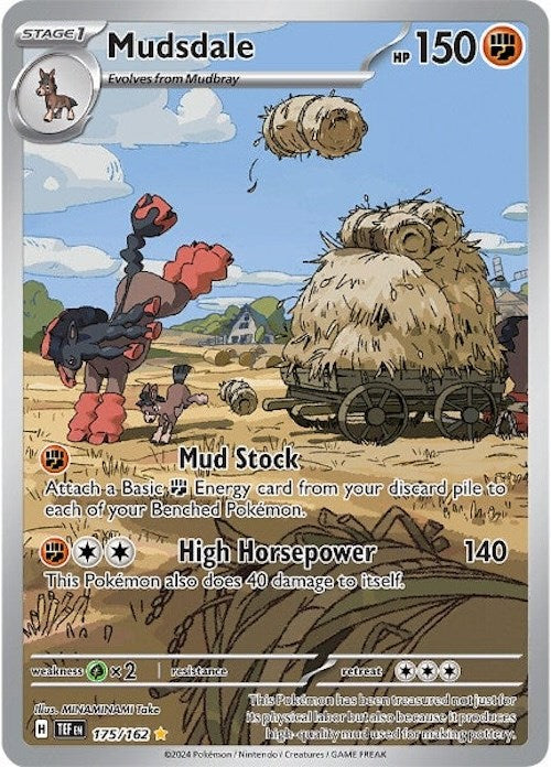 Mudsdale (175/162) [Scarlet & Violet: Temporal Forces] | Dumpster Cat Games