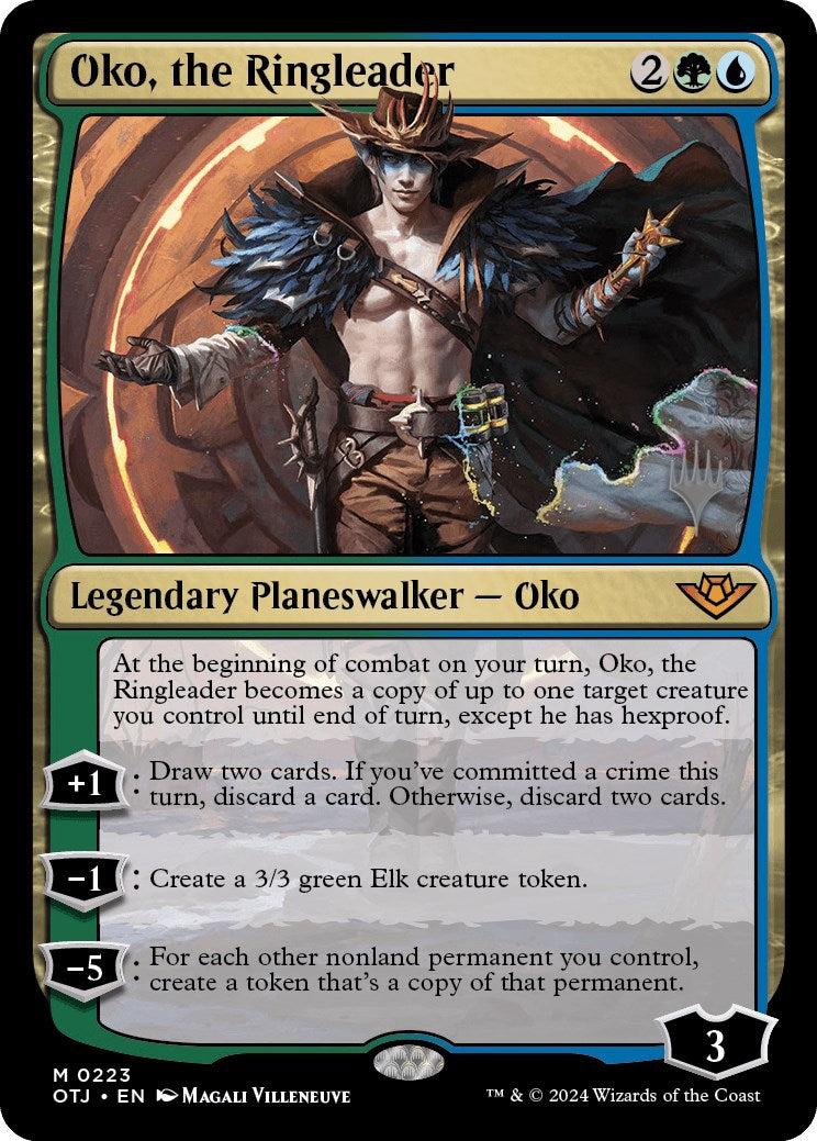 Oko, the Ringleader (Promo Pack) [Outlaws of Thunder Junction Promos] | Dumpster Cat Games