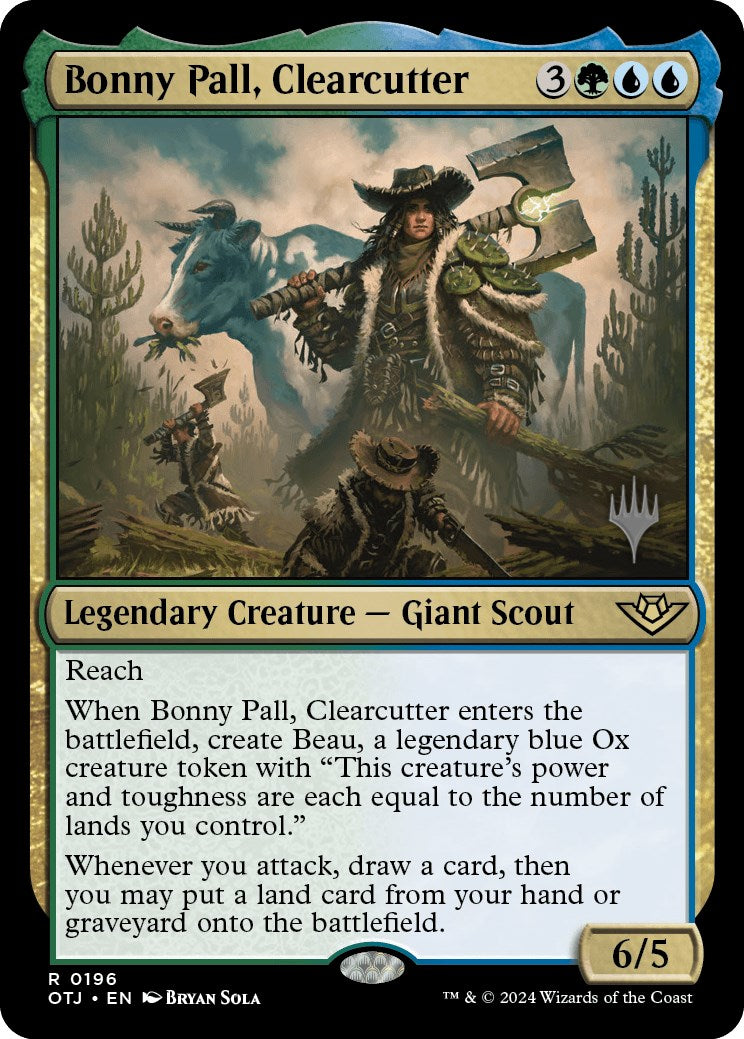 Bonny Pall, Clearcutter (Promo Pack) [Outlaws of Thunder Junction Promos] | Dumpster Cat Games