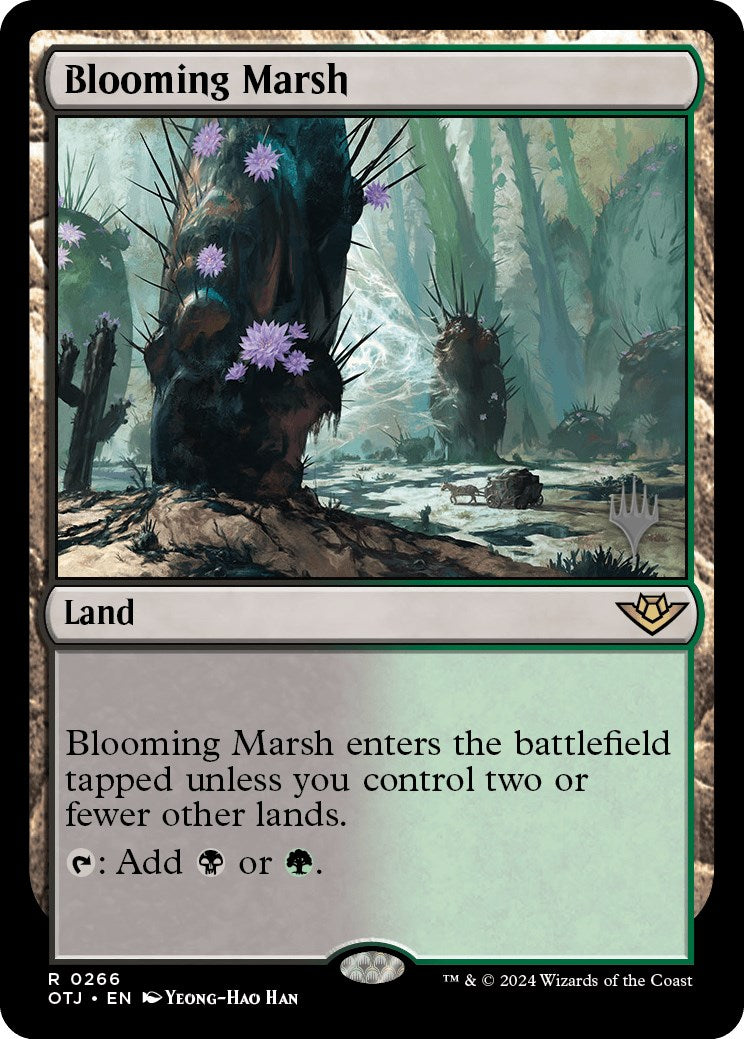 Blooming Marsh (Promo Pack) [Outlaws of Thunder Junction Promos] | Dumpster Cat Games