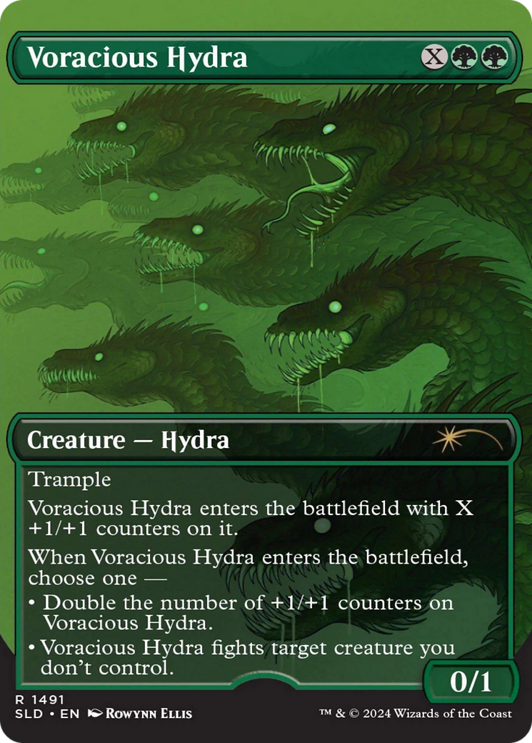 Voracious Hydra (Rainbow Foil) [Secret Lair Drop Series] | Dumpster Cat Games