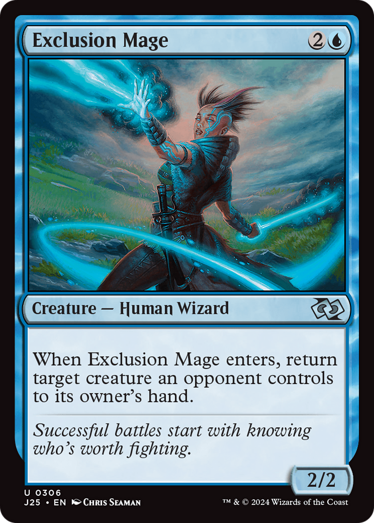 Exclusion Mage [Foundations Jumpstart] | Dumpster Cat Games