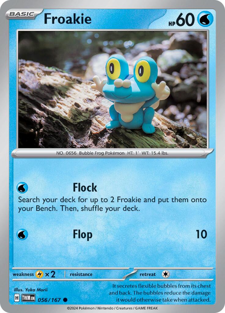 Froakie (056/167) [Scarlet & Violet: Twilight Masquerade] | Dumpster Cat Games