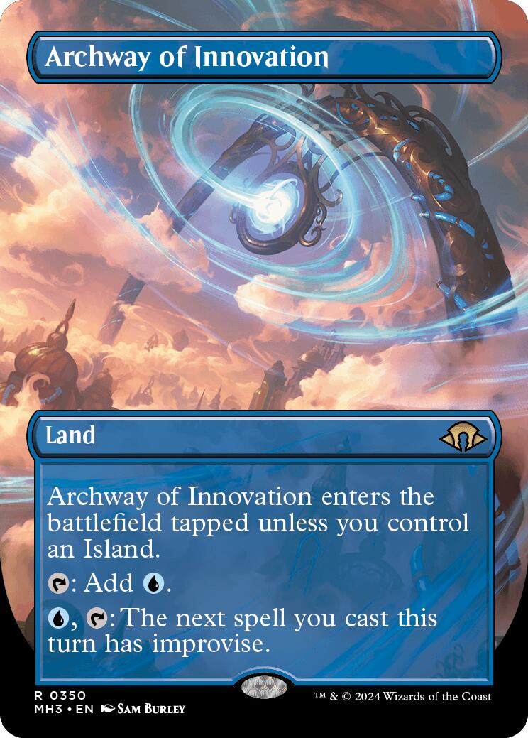 Archway of Innovation (Borderless) [Modern Horizons 3] | Dumpster Cat Games