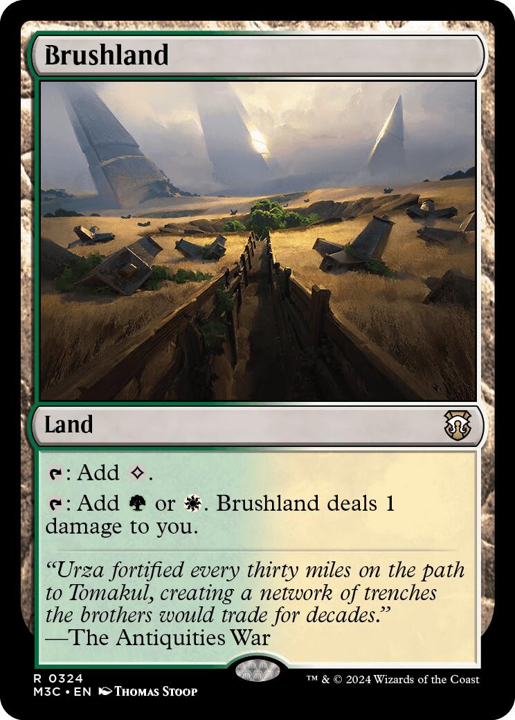 Brushland [Modern Horizons 3 Commander] | Dumpster Cat Games