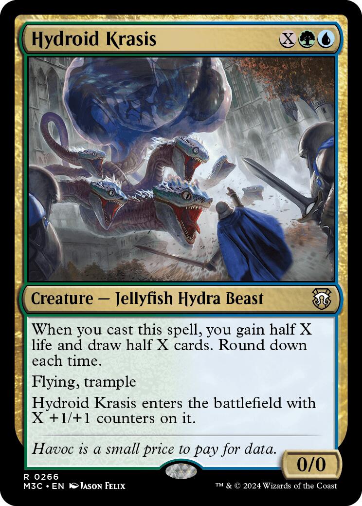 Hydroid Krasis [Modern Horizons 3 Commander] | Dumpster Cat Games