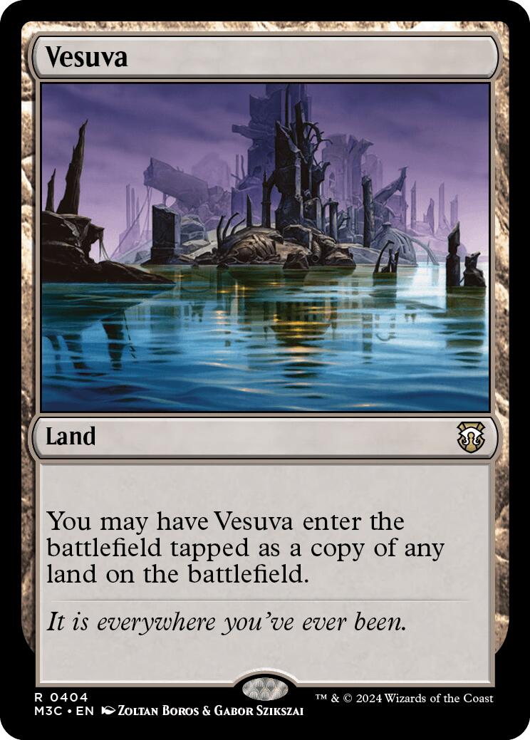 Vesuva [Modern Horizons 3 Commander] | Dumpster Cat Games