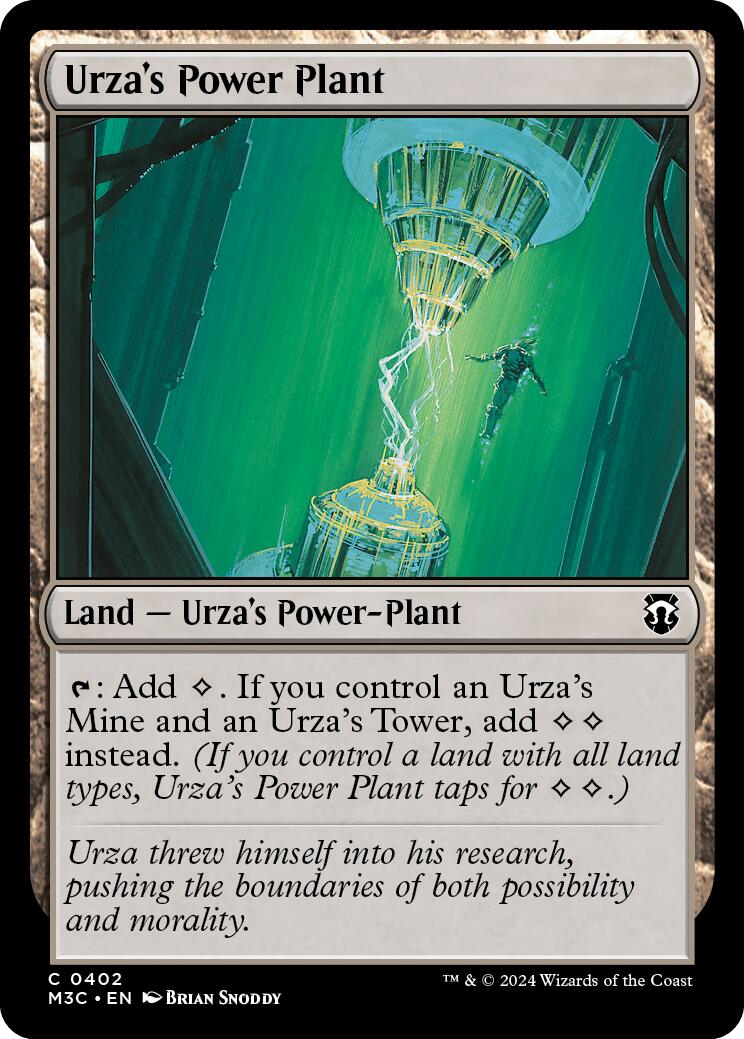 Urza's Power Plant [Modern Horizons 3 Commander] | Dumpster Cat Games