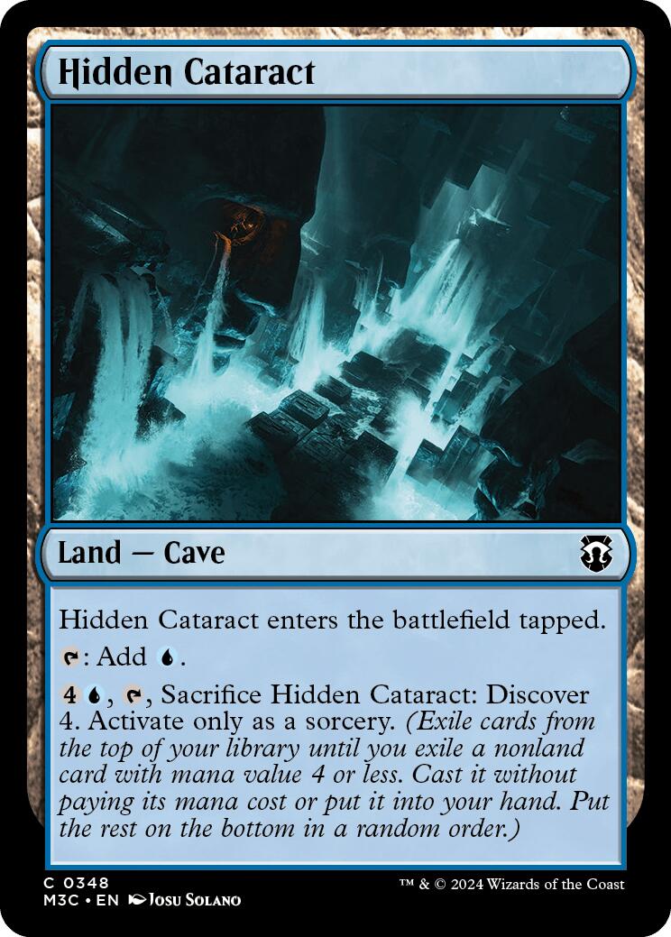 Hidden Cataract [Modern Horizons 3 Commander] | Dumpster Cat Games