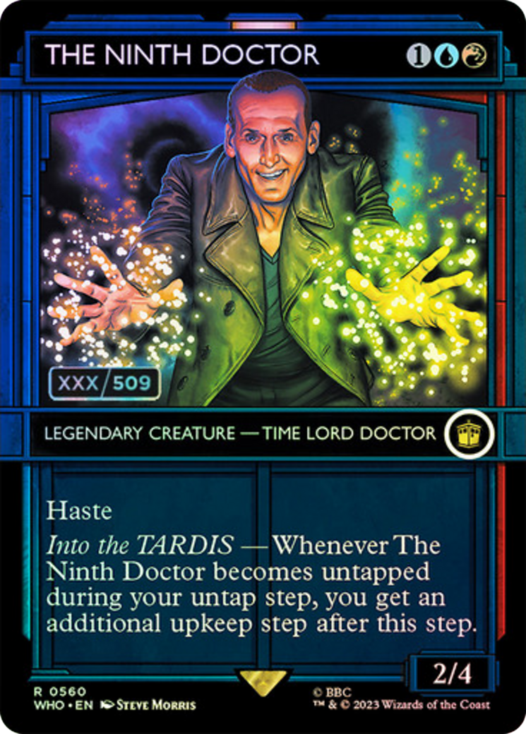 The Ninth Doctor (Serial Numbered) [Doctor Who] | Dumpster Cat Games