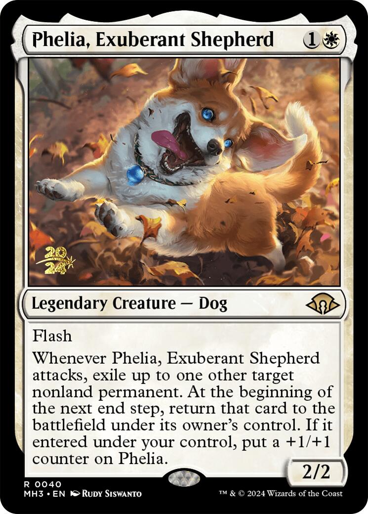 Phelia, Exuberant Shepherd [Modern Horizons 3 Prerelease Promos] | Dumpster Cat Games