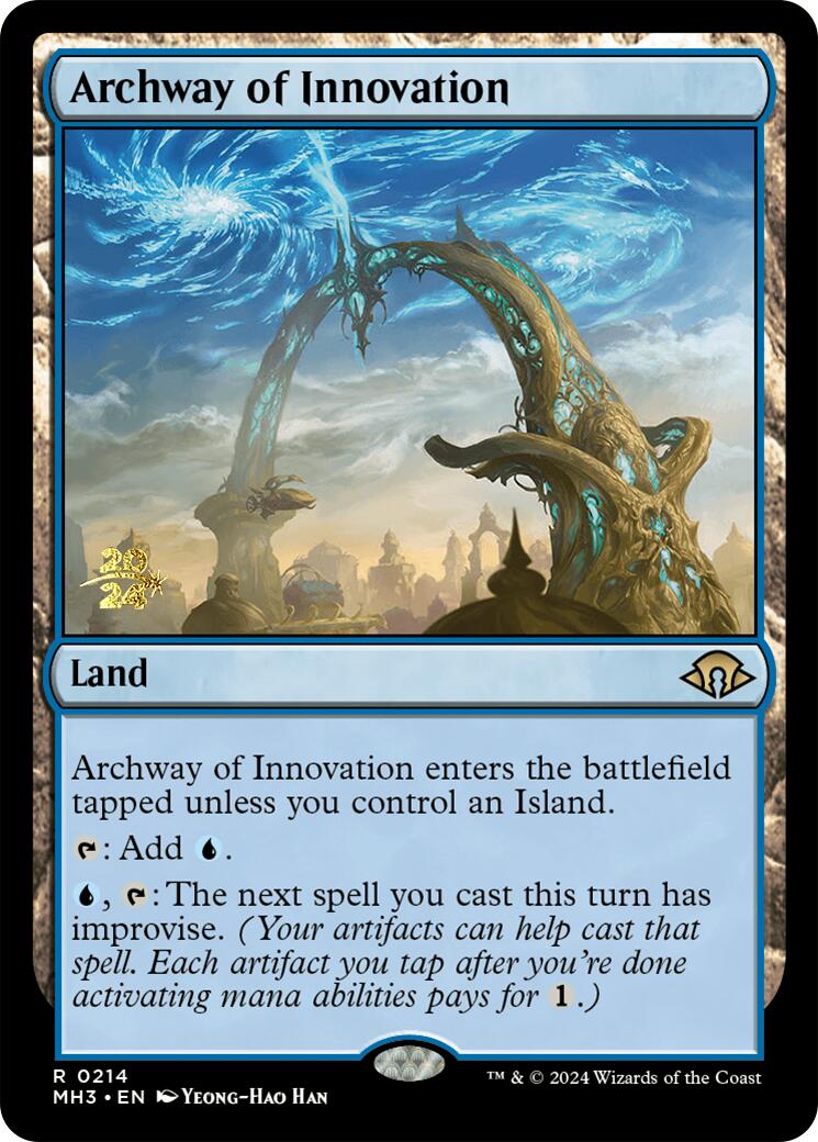 Archway of Innovation [Modern Horizons 3 Prerelease Promos] | Dumpster Cat Games