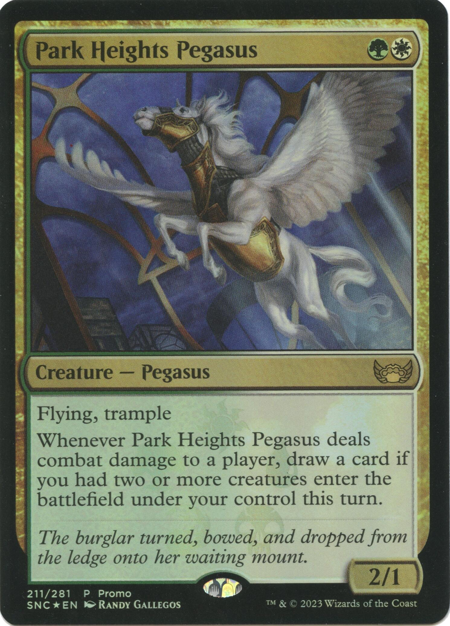 Park Heights Pegasus [Media Promos] | Dumpster Cat Games