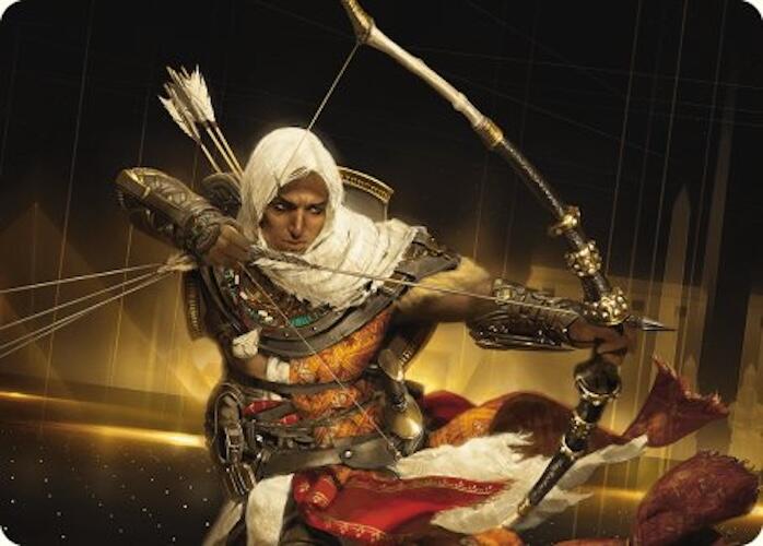 Bayek of Siwa Art Card [Assassin's Creed Art Series] | Dumpster Cat Games