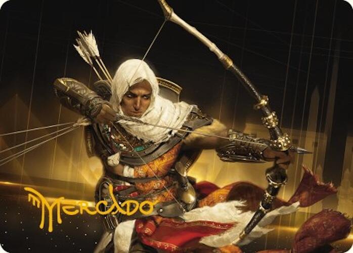 Bayek of Siwa Art Card (Gold-Stamped Signature) [Assassin's Creed Art Series] | Dumpster Cat Games