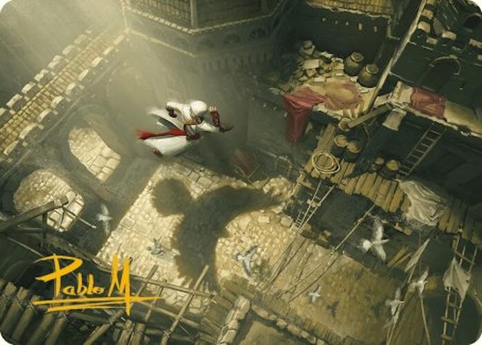 Rooftop Bypass Art Card (Gold-Stamped Signature) [Assassin's Creed Art Series] | Dumpster Cat Games