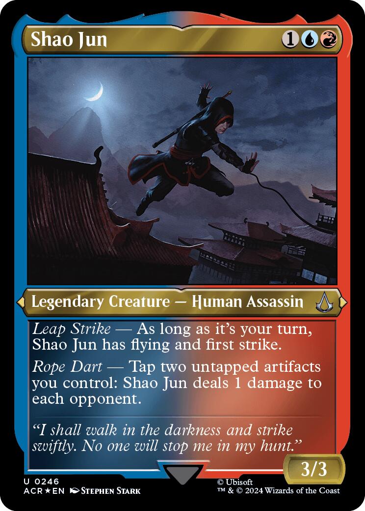 Shao Jun (Foil Etched) [Assassin's Creed] | Dumpster Cat Games