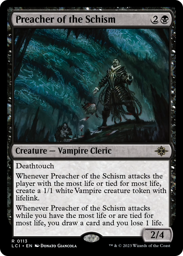 Preacher of the Schism [The Lost Caverns of Ixalan] | Dumpster Cat Games