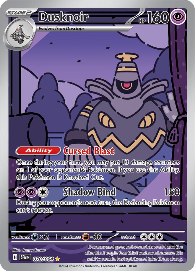 Dusknoir (070/064) [Scarlet & Violet: Shrouded Fable] | Dumpster Cat Games