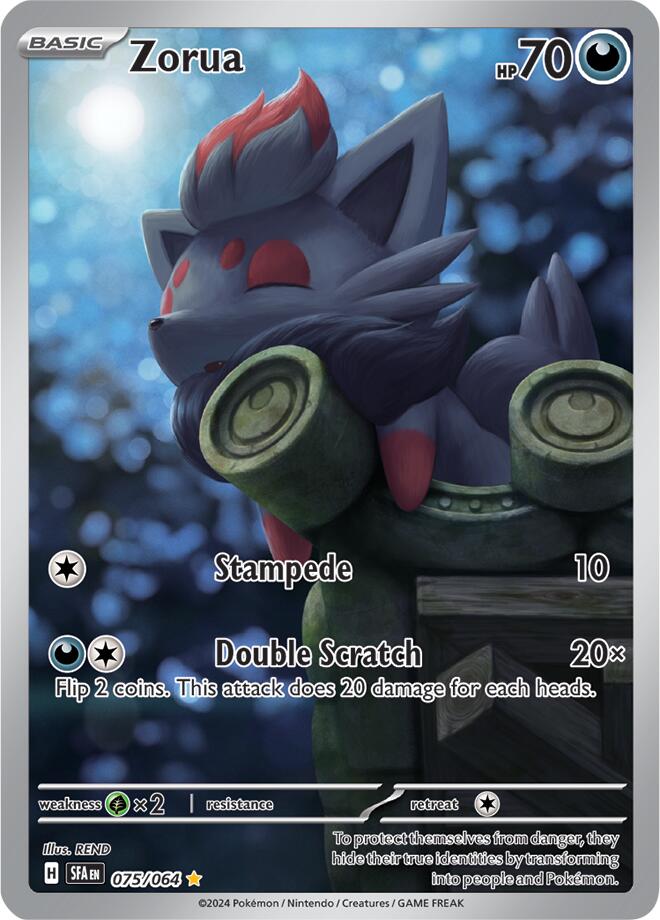 Zorua (075/064) [Scarlet & Violet: Shrouded Fable] | Dumpster Cat Games