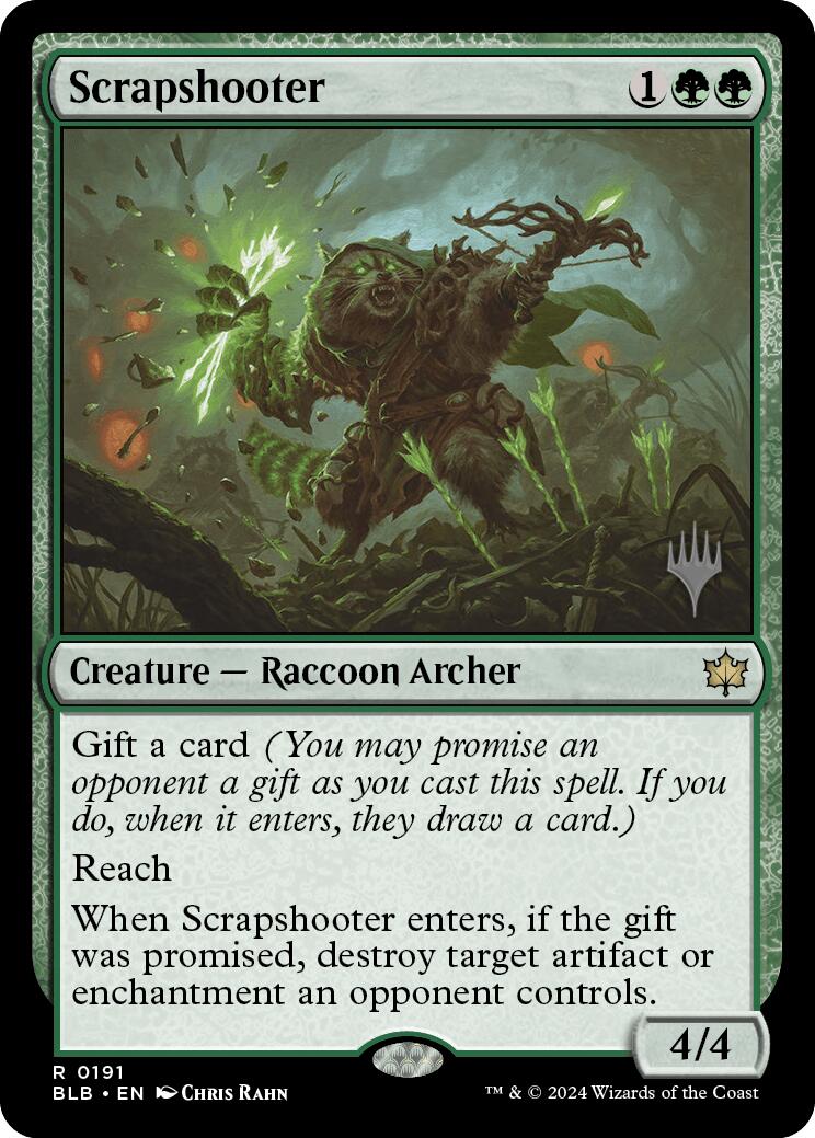 Scrapshooter (Promo Pack) [Bloomburrow Promos] | Dumpster Cat Games