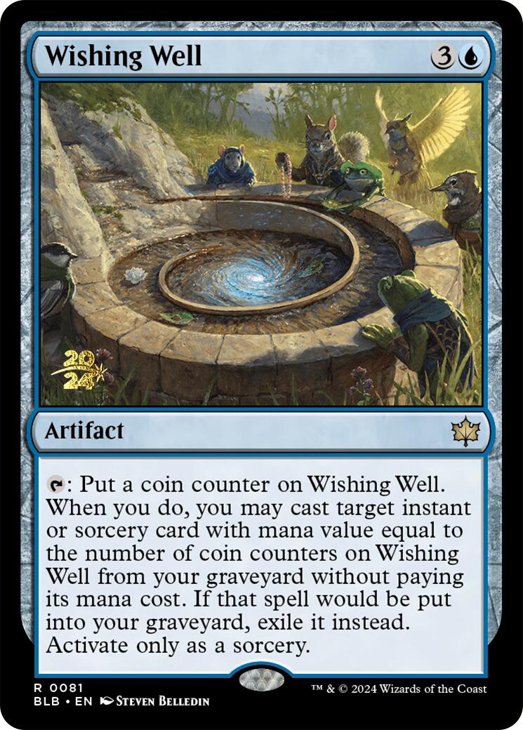 Wishing Well [Bloomburrow Prerelease Promos] | Dumpster Cat Games