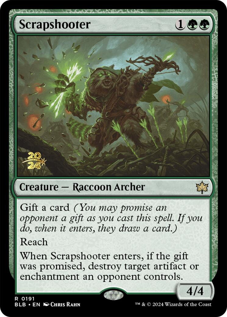 Scrapshooter [Bloomburrow Prerelease Promos] | Dumpster Cat Games