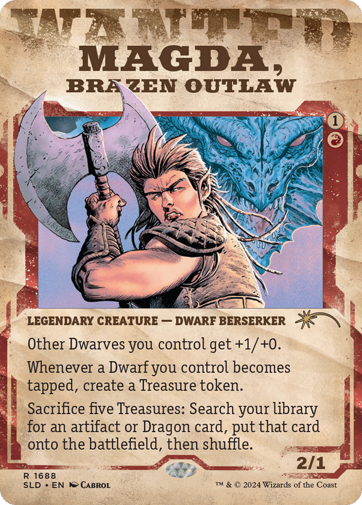 Magda, Brazen Outlaw [Secret Lair Drop Series] | Dumpster Cat Games