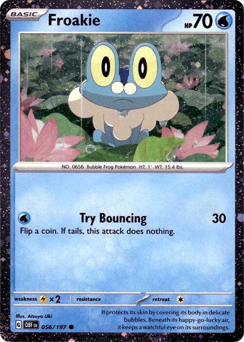 Froakie (056/197) (Cosmos Holo) [Miscellaneous Cards] | Dumpster Cat Games