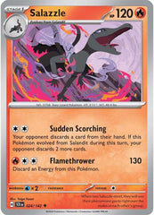 Salazzle (024/142) [Scarlet & Violet: Stellar Crown] | Dumpster Cat Games