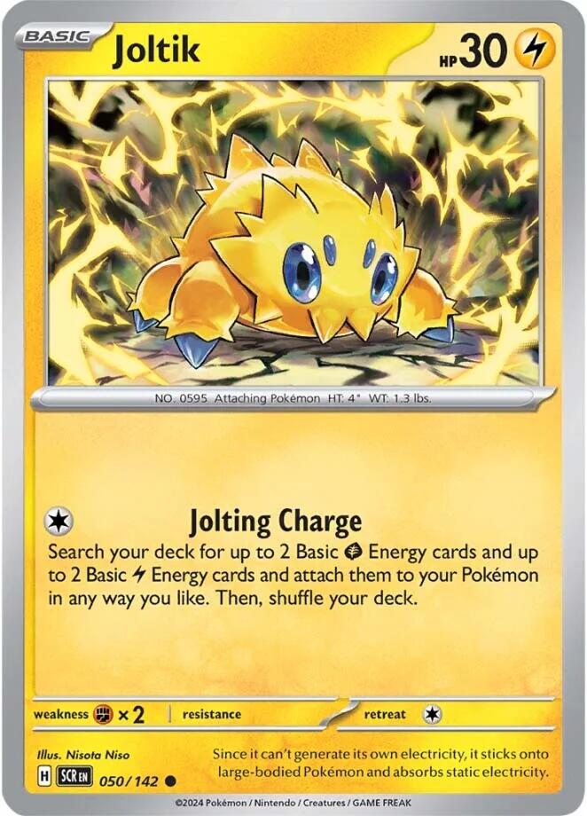 Joltik (050/142) [Scarlet & Violet: Stellar Crown] | Dumpster Cat Games