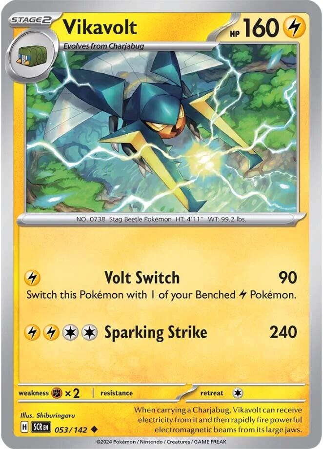 Vikavolt (053/142) [Scarlet & Violet: Stellar Crown] | Dumpster Cat Games