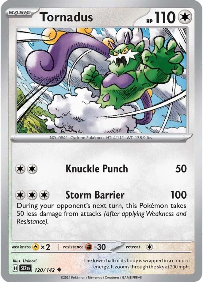 Tornadus (120/142) [Scarlet & Violet: Stellar Crown] | Dumpster Cat Games