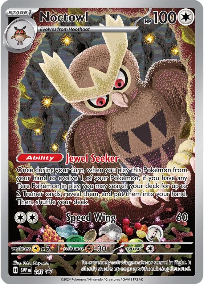 Noctowl (141) [Scarlet & Violet: Black Star Promos] | Dumpster Cat Games