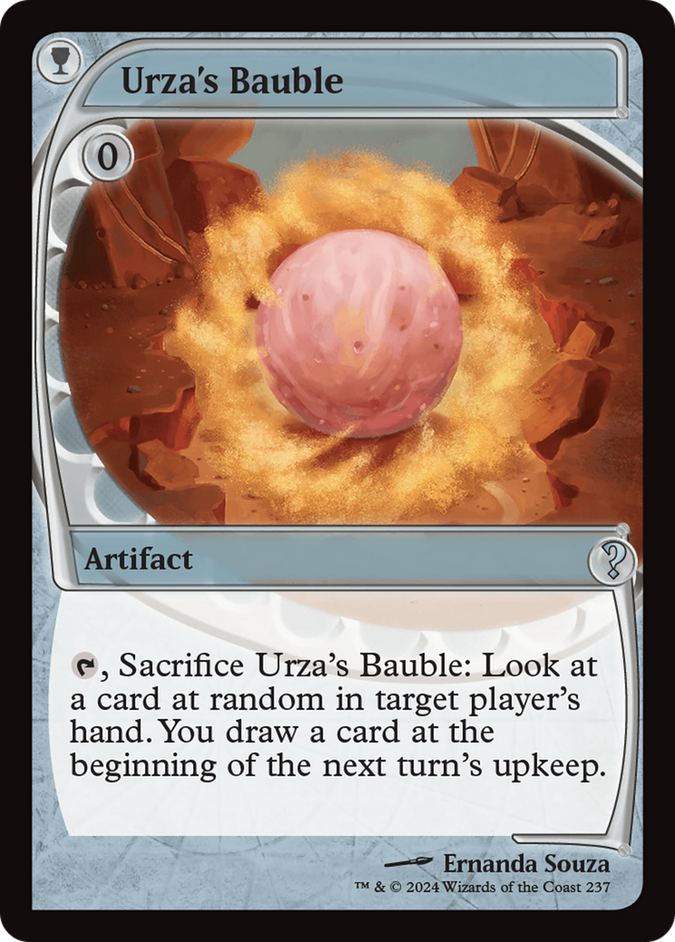 Urza's Bauble (Future Sight) [Mystery Booster 2] | Dumpster Cat Games