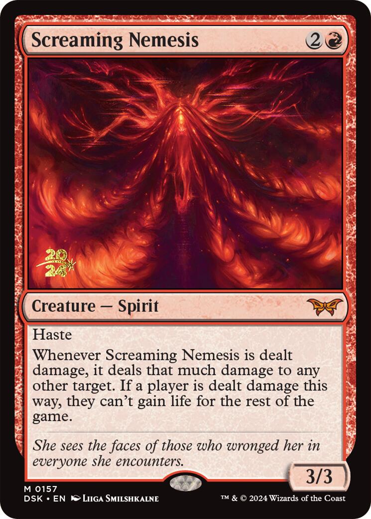 Screaming Nemesis [Duskmourn: House of Horror Prerelease Promos] | Dumpster Cat Games