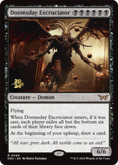 Doomsday Excruciator [Duskmourn: House of Horror Prerelease Promos] | Dumpster Cat Games