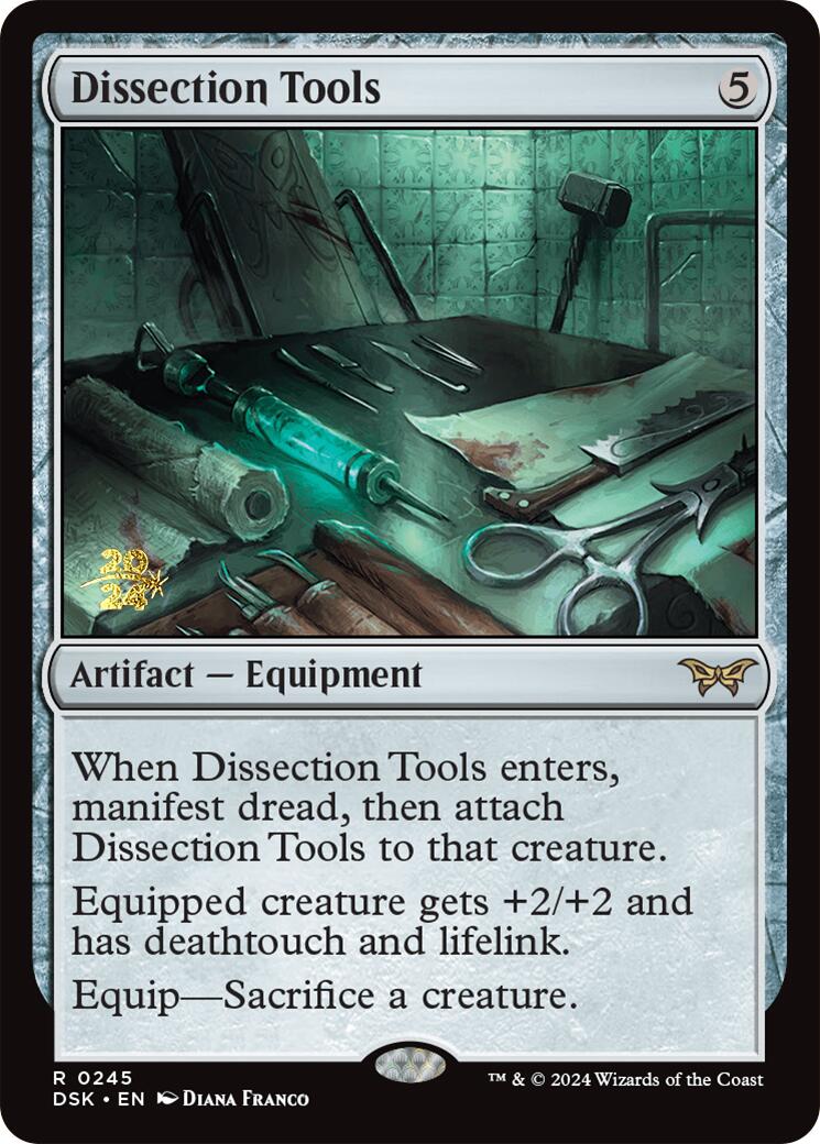 Dissection Tools [Duskmourn: House of Horror Prerelease Promos] | Dumpster Cat Games