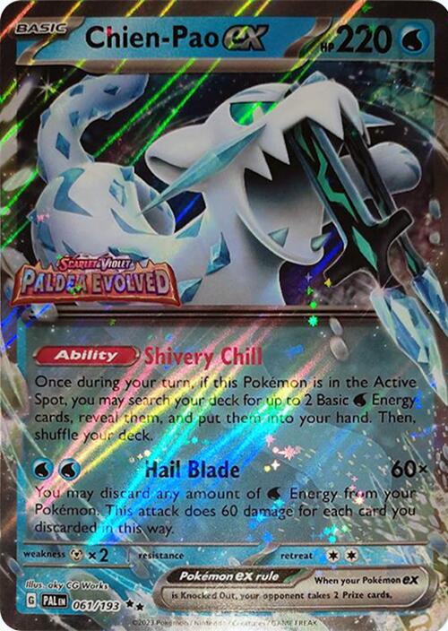 Chien-Pao ex (061/193) (Jumbo) [Scarlet & Violet: Paldea Evolved] | Dumpster Cat Games