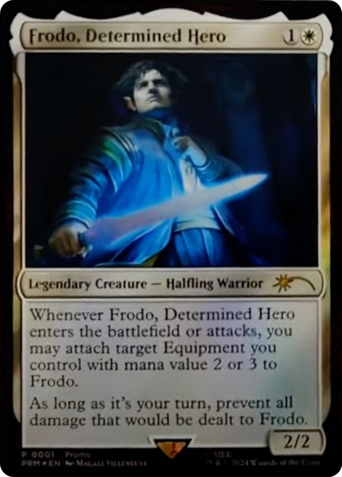 Frodo, Determined Hero [Resale Promos] | Dumpster Cat Games